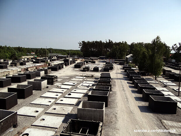 Szamba betonowe z certyfikatem Buk - szeroki asortyment zbiorników